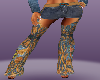 Blue Butterfly Chaps