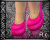 R.c| Hot Pink Sum Heels