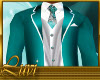 LUVI NEW TEAL/SIL WEDTUX