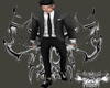 Outfit Gray Suit Casual