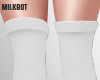 Jolie White Sock