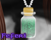 !FF Jade Glitter Vial