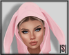 |S| Pink Bunny Hoodie