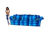 Classic Blue Sofa
