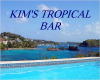 Tropical mini bar