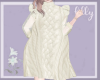 ruffle knit gown wh