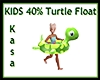 KIDS 40% Turtle Float