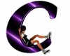 MZ Purple Letter C Pose