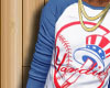 S | Yardies Baseball Tee