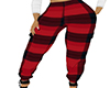 Mens Red Plaid Sweats