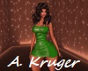 Green Leather RLL dress
