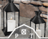 Black Porch Lanterns