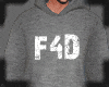 F4D>>Hoodie Grey
