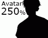 Avatar 250% Scaler