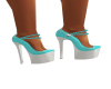 J-style heels teal