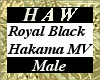 Royal Black Hakama MV