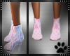 LV Pink/White Heels