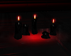 Gothic Home Black Candle