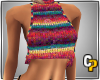 *cp*Knit Sweater Rainbow