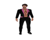 Sexy Suit Blk n Rose