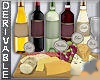 MAU/ WINE n CHEESES TRAY