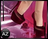 *az*Plume heels