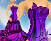 Monarch Purple Gown