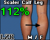 Scaler Calf Leg M-F 112%