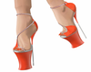 Luxury Heels orange silv
