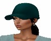TEAL  CAP / PONYTAIL