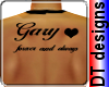 Gary heart back tattoo