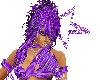*~GOL~*purple rave hair