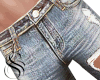 S&S worn & ripped jeans