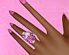 Pink Diamonds Ring