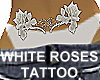white roses tattoo