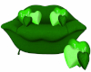 Green Lips Chair