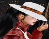 MxU-Plaid and white hat