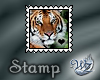 Animal Stamp - Tiger