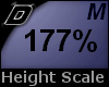 D► Scal Height*M*177%