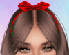 Brown + Red Headband