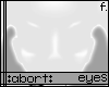 :a: Whiteout PVC Eyes F