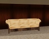 wood/cream couch