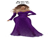 Purple Sparkle Vday Dres