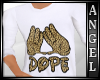 ~A~Dope sweater wht