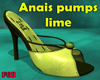 Anais pumps lime