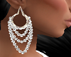 Diamond Big Earrings