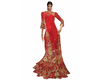 J*Red Hindu Formal Dress