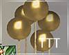 T. Gold Floating Balloon