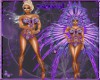 Carnaval bikini purple