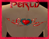 (PX)Loved Heart Tatto